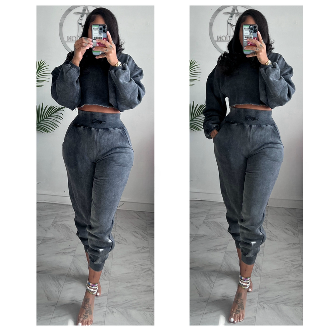 ash black chill sweat suit