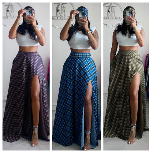 2 pocket skirts with head bands